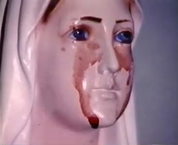 Resultado de imagen para IMAGE OF MARY WITH BLOOD TEARS