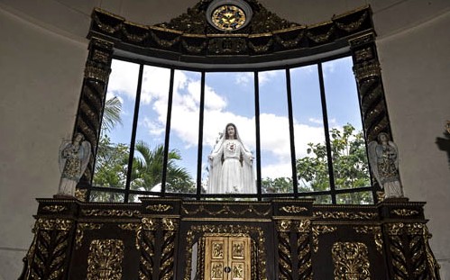 Image result for the shrine of the Mother of the Eucharist and Grace in the Philippines,